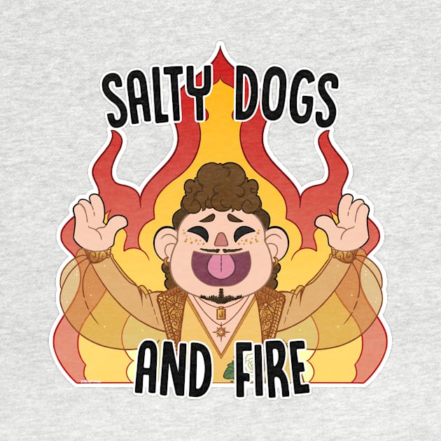 Salty Dogs and Fire by RottingRootsArts